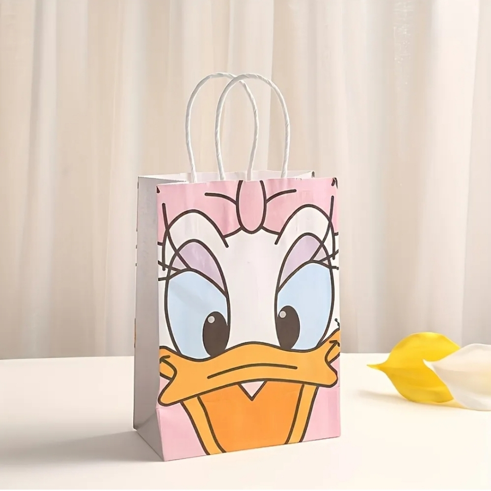 Disney Character Party Favor Bags - Red, Pink, Yellow, Black - Picture 4 of 9